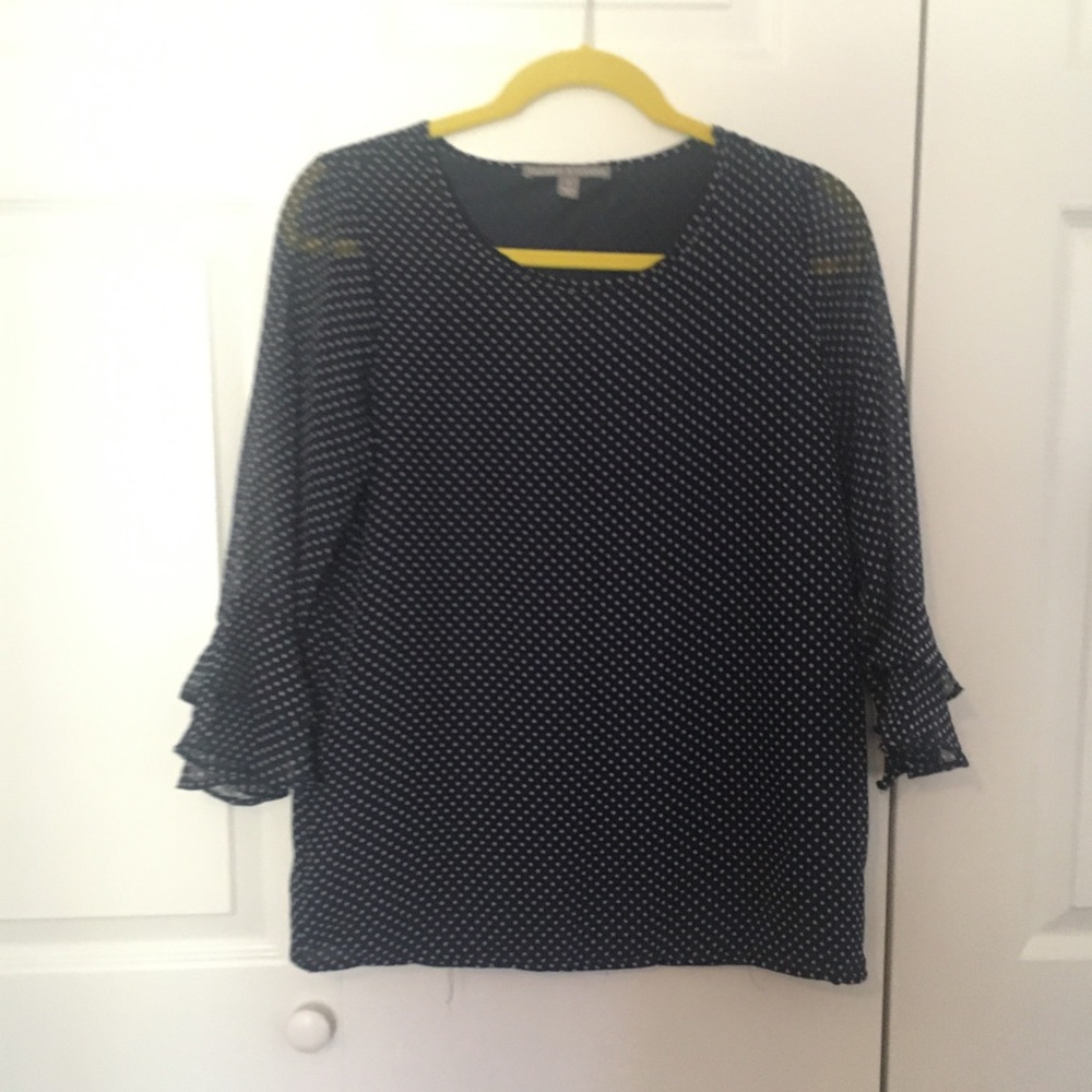 Valerie Stevens Polka Dot Top